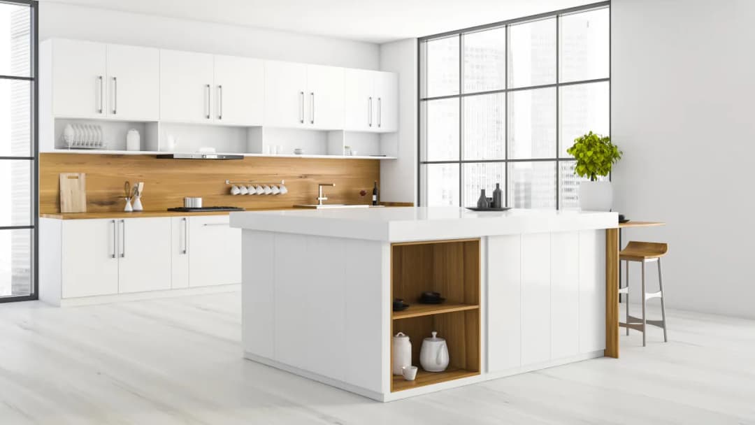 Jakie kolory ścian do białych szafek w kuchni stworzą harmonię?