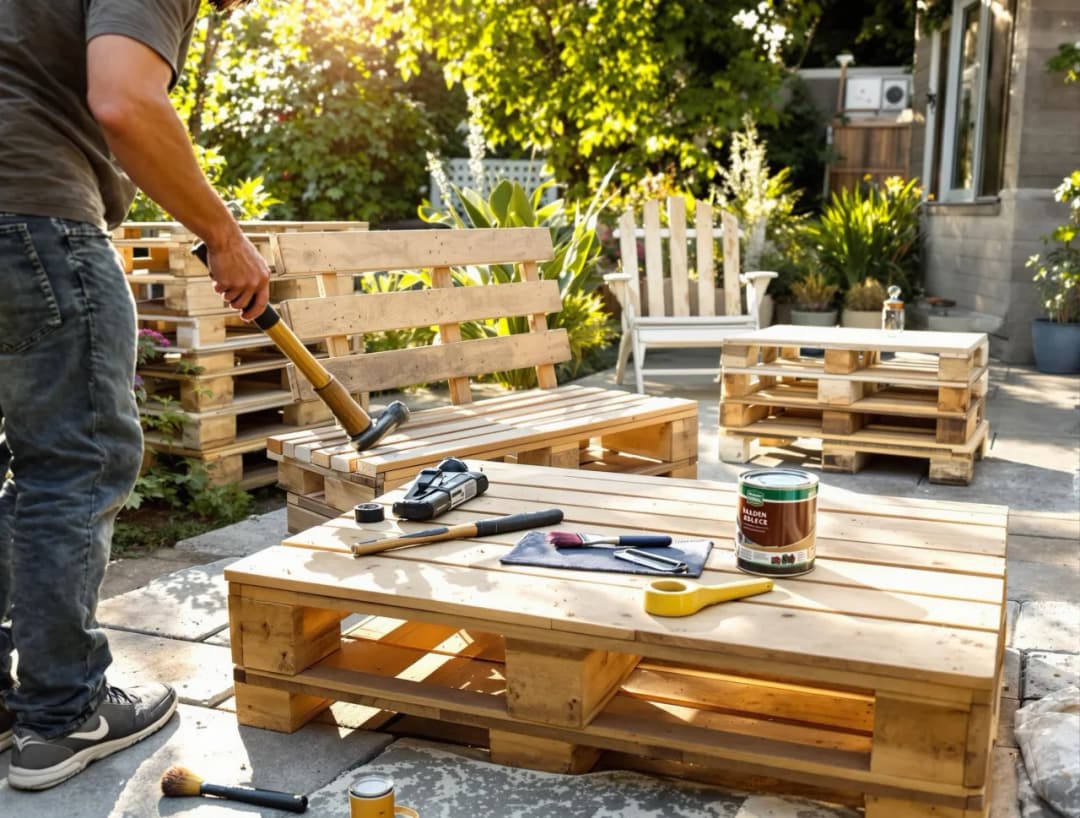 Jak zrobić krzesła z palet - proste kroki i praktyczne porady