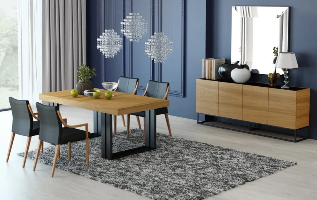 Ile krzeseł do stołu 200 cm? Sprawdź, jak uniknąć tłoku przy stole