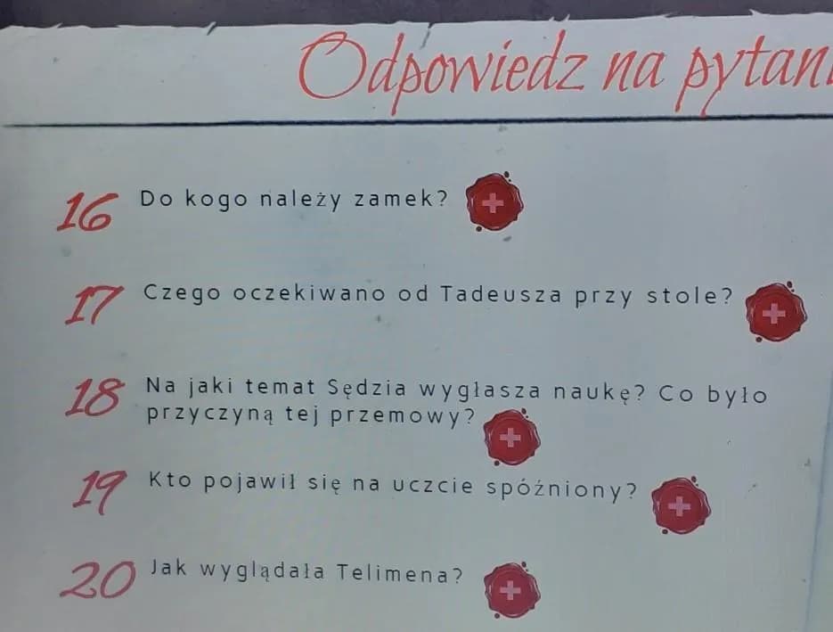 Czego oczekiwano od Tadeusza przy stole? Jego rola i obowiązki