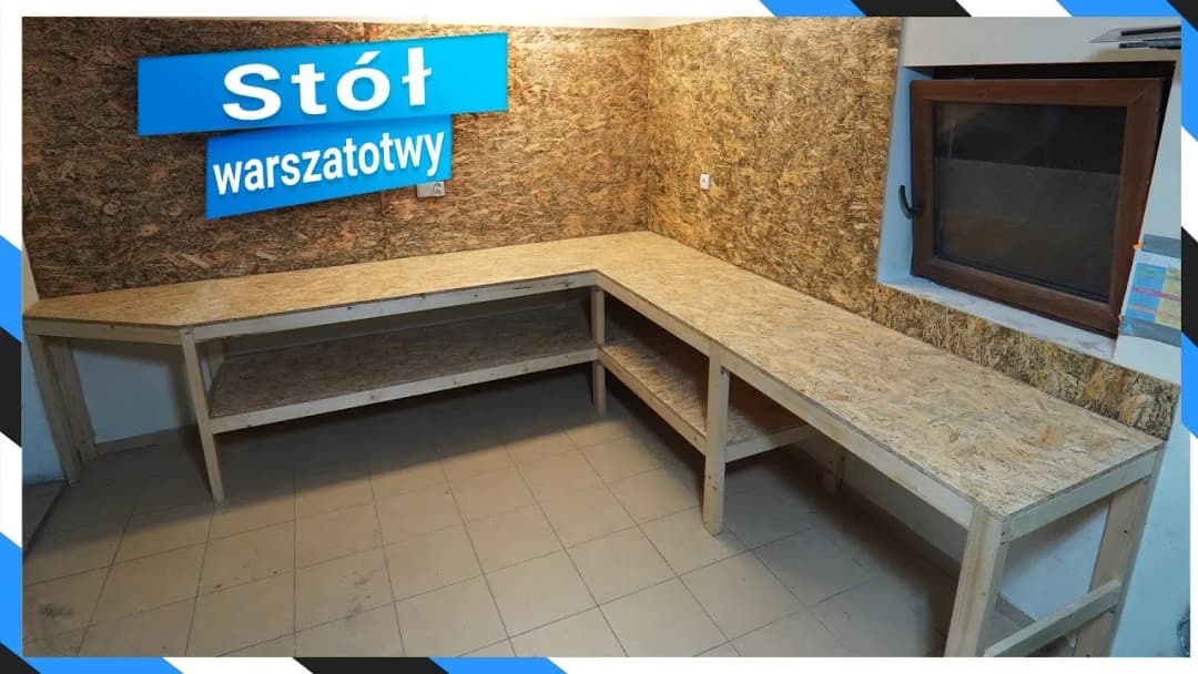Jak łatwo zbudować stół warsztatowy drewniany krok po kroku