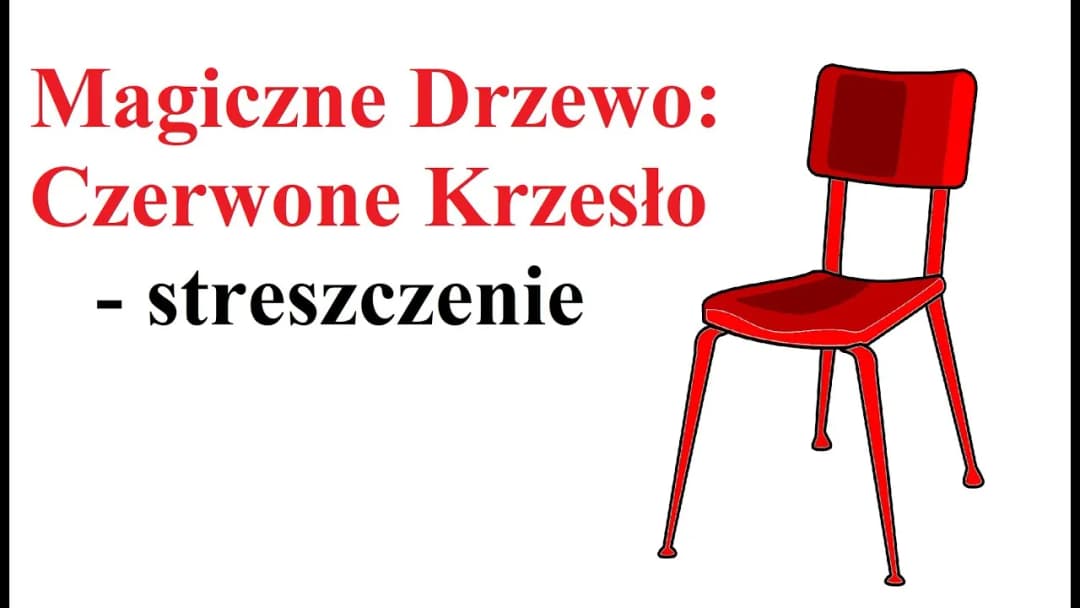 Jak powstało czerwone krzesło? Tajemnica magicznego pochodzenia Jak powstało czerwone krzesło? Tajemnica magicznego pochodzenia