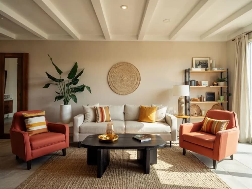 Czy krzesła muszą być w kolorze kanapy? Odkryj zasady dopasowania kolorów