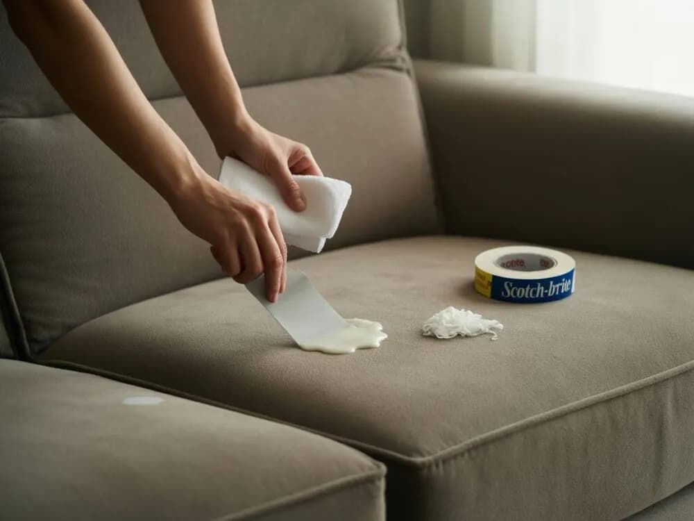 Jak usunąć wosk z kanapy - skuteczne metody na trudne plamy
