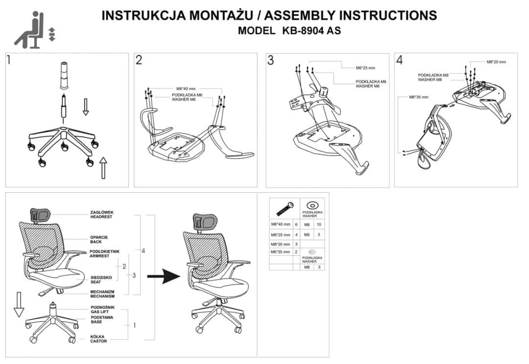 Jak złożyć krzesło skandynawskie - proste kroki do idealnego montażu