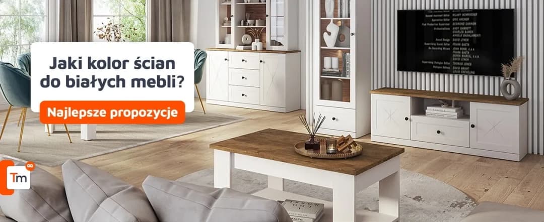 Jakie ściany do białych mebli, aby stworzyć wyjątkowe wnętrze?
