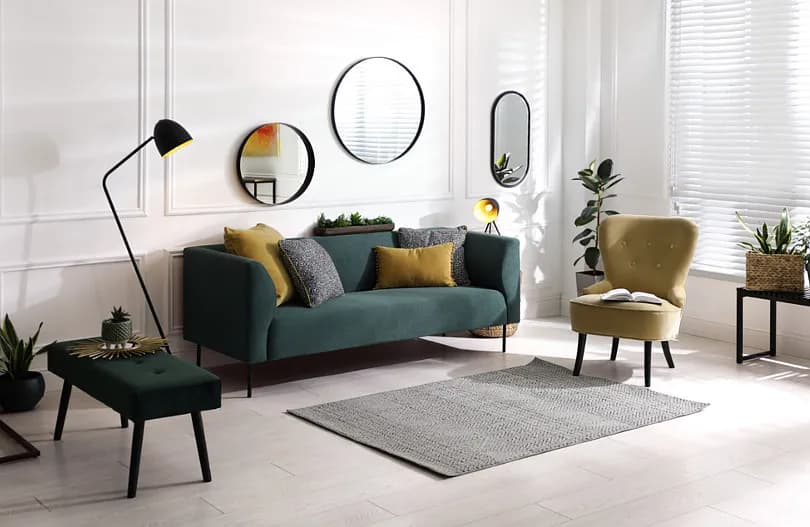 Jaki kolor ścian do zielonej kanapy? Odkryj idealne połączenia kolorystyczne